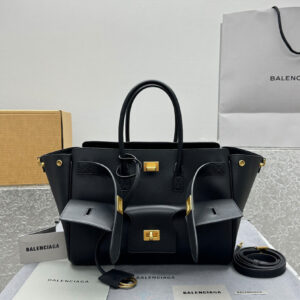 Balenciaga Bel Air Small Carry All Bag Black
